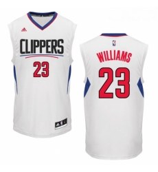 Youth Adidas Los Angeles Clippers 23 Louis Williams Swingman White Home NBA Jersey 