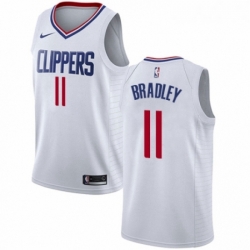 Youth Nike Los Angeles Clippers 11 Avery Bradley Authentic White NBA Jersey Association Edition 