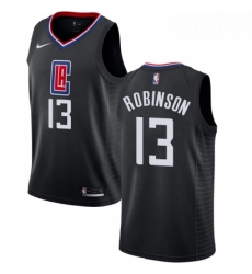 Youth Nike Los Angeles Clippers 13 Jerome Robinson Swingman Black NBA Jersey Statement Edition 