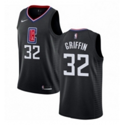 Youth Nike Los Angeles Clippers 32 Blake Griffin Authentic Black Alternate NBA Jersey Statement Edition