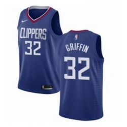 Youth Nike Los Angeles Clippers 32 Blake Griffin Swingman Blue Road NBA Jersey Icon Edition