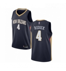 Womens New Orleans Pelicans 4 JJ Redick Swingman Navy Blue Basketball Jersey Icon Edition 