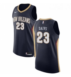 Womens Nike New Orleans Pelicans 23 Anthony Davis Authentic Navy Blue Road NBA Jersey Icon Edition