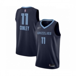 Grizzlies 11 Mike Conley Navy Blue Basketball Swingman Icon Edition Jersey