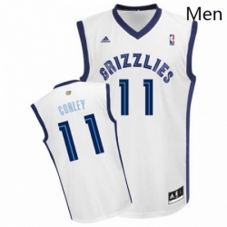 Mens Adidas Memphis Grizzlies 11 Mike Conley Swingman White Home NBA Jersey