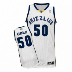 Mens Adidas Memphis Grizzlies 50 Zach Randolph Authentic White Home NBA Jersey