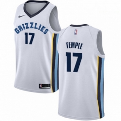 Mens Nike Memphis Grizzlies 17 Garrett Temple Swingman White NBA Jersey Association Edition 