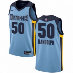 Mens Nike Memphis Grizzlies 50 Zach Randolph Authentic Light Blue NBA Jersey Statement Edition