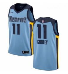 Womens Nike Memphis Grizzlies 11 Mike Conley Authentic Light Blue NBA Jersey Statement Edition