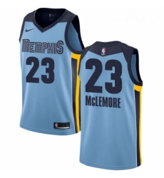 Womens Nike Memphis Grizzlies 23 Ben McLemore Authentic Light Blue NBA Jersey Statement Edition 