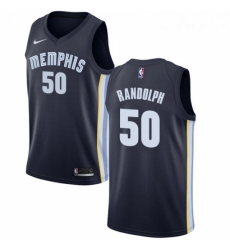 Womens Nike Memphis Grizzlies 50 Zach Randolph Swingman Navy Blue Road NBA Jersey Icon Edition