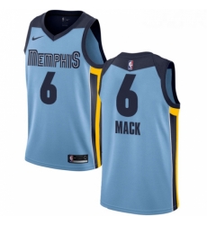 Womens Nike Memphis Grizzlies 6 Shelvin Mack Swingman Light Blue NBA Jersey Statement Edition 