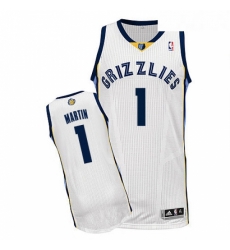 Youth Adidas Memphis Grizzlies 1 Jarell Martin Authentic White Home NBA Jersey 