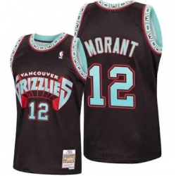 Youth Memphis Grizzlies #12 Ja Morant Hardwood Classic Jersey