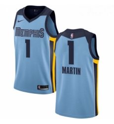 Youth Nike Memphis Grizzlies 1 Jarell Martin Authentic Light Blue NBA Jersey Statement Edition 