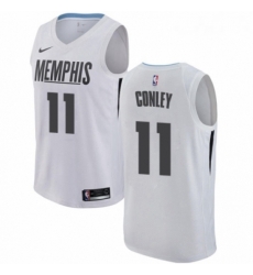 Youth Nike Memphis Grizzlies 11 Mike Conley Swingman White NBA Jersey City Edition