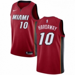 Mens Nike Miami Heat 10 Tim Hardaway Authentic Red NBA Jersey Statement Edition