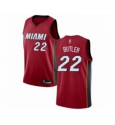 Womens Miami Heat 22 Jimmy Butler Swingman Red Basketball Jersey Statement Edition 