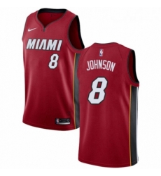 Womens Nike Miami Heat 8 Tyler Johnson Swingman Red NBA Jersey Statement Edition 