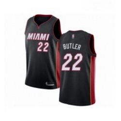 Youth Miami Heat 22 Jimmy Butler Swingman Black Basketball Jersey Icon Edition 