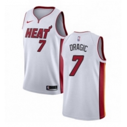 Youth Nike Miami Heat 7 Goran Dragic Authentic NBA Jersey Association Edition