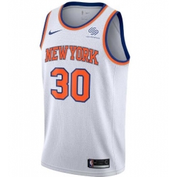 Men New York Knicks Jordan Statement Swingman Jersey Julius Randle White