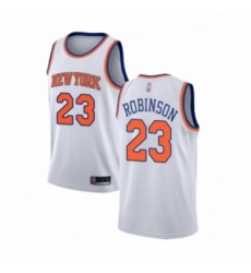 Womens New York Knicks 23 Mitchell Robinson Swingman White Basketball Jersey Association Edition 