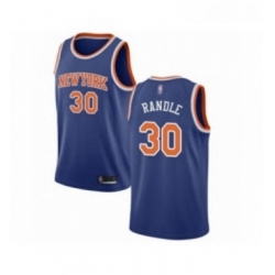 Youth New York Knicks 30 Julius Randle Swingman Royal Blue Basketball Jersey Icon Edition 