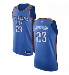 Womens Nike Oklahoma City Thunder 23 Terrance Ferguson Authentic Royal Blue Road NBA Jersey Icon Edition 