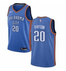 Youth Nike Oklahoma City Thunder 20 Gary Payton Swingman Royal Blue Road NBA Jersey Icon Edition