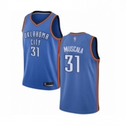 Youth Oklahoma City Thunder 31 Mike Muscala Swingman Royal Blue Basketball Jersey Icon Edition 