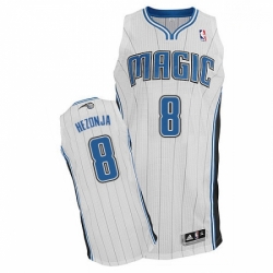 Mens Adidas Orlando Magic 8 Mario Hezonja Authentic White Home NBA Jersey