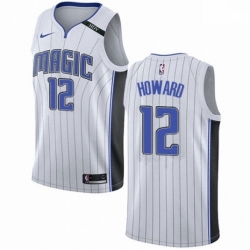 Mens Nike Orlando Magic 12 Dwight Howard Authentic NBA Jersey Association Edition 