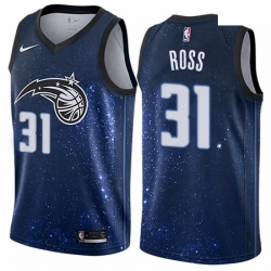 Mens Nike Orlando Magic 31 Terrence Ross Authentic Blue NBA Jersey City Edition