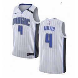 Mens Nike Orlando Magic 4 Arron Afflalo Authentic NBA Jersey Association Edition 