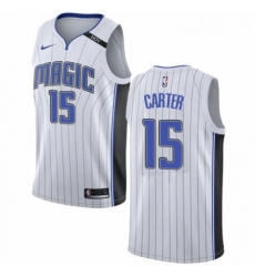 Womens Nike Orlando Magic 15 Vince Carter Authentic NBA Jersey Association Edition