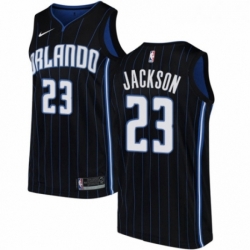 Womens Nike Orlando Magic 23 Justin Jackson Swingman Black NBA Jersey Statement Edition 