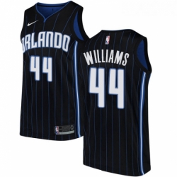 Womens Nike Orlando Magic 44 Jason Williams Authentic Black Alternate NBA Jersey Statement Edition