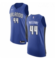 Womens Nike Orlando Magic 44 Jason Williams Authentic Royal Blue Road NBA Jersey Icon Edition
