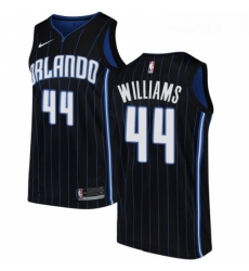 Womens Nike Orlando Magic 44 Jason Williams Swingman Black Alternate NBA Jersey Statement Edition