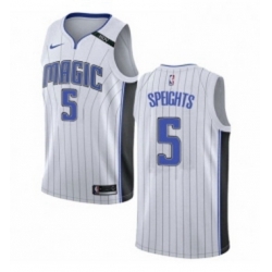 Womens Nike Orlando Magic 5 Marreese Speights Authentic NBA Jersey Association Edition 