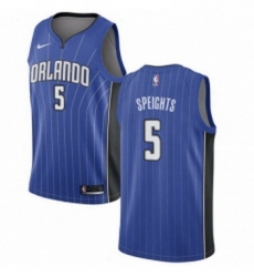 Womens Nike Orlando Magic 5 Marreese Speights Swingman Royal Blue Road NBA Jersey Icon Edition 