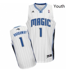 Youth Adidas Orlando Magic 1 Penny Hardaway Swingman White Home NBA Jersey