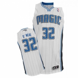 Youth Adidas Orlando Magic 32 Shaquille ONeal Authentic White Home NBA Jersey