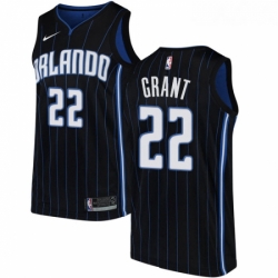 Youth Nike Orlando Magic 22 Jerian Grant Swingman Black NBA Jersey Statement Edition 