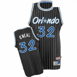 Youth Nike Orlando Magic 32 Shaquille ONeal Authentic Black Throwback NBA Jersey