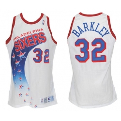 Men 1991-92 Charles Barkley Philadelphia 76ers Game Star jersey