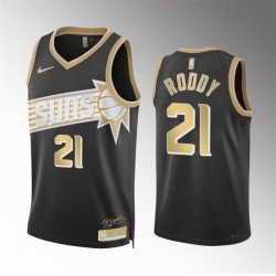 Men Phoenix Suns 21 David Roddy Black 2024 Select Series Stitched Basketball Jersey