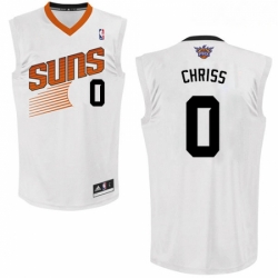 Mens Adidas Phoenix Suns 0 Marquese Chriss Authentic White Home NBA Jersey