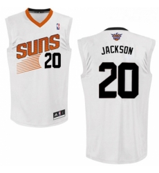Mens Adidas Phoenix Suns 20 Josh Jackson Swingman White Home NBA Jersey 